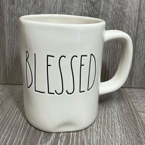 NWT Rae Dunn “BLESSED” Ceramic Coffee Tea Mug